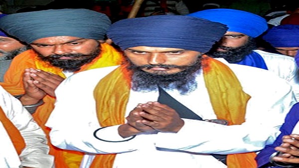 amritpal singh took oath as mp