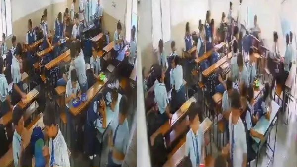 classroom wall collapsed