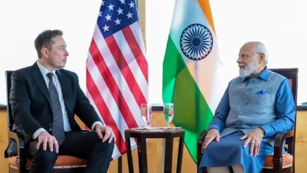 Elon Musk PM Modi