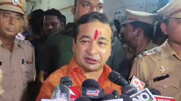 bjp leader nitesh rane met Yashshree Shindes family today