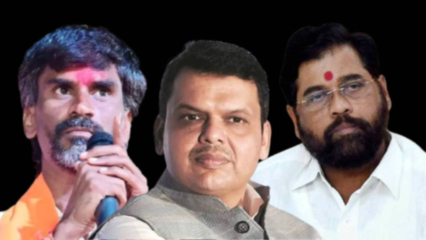 Manoj Jaranges warning to Devendra Fadnavis Eknath Shinde over Maratha reservation