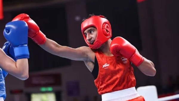 paris olympics 2024 after spending day in hospital boxer preeti pawar wins her opening round match
