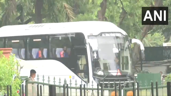 team india arrived at pm house