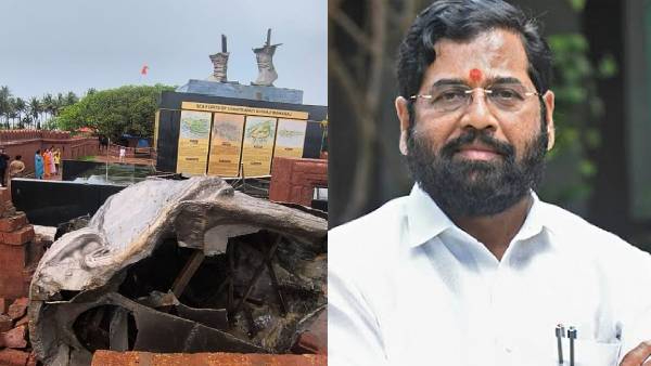 Shivaji Maharaj statue collapsed