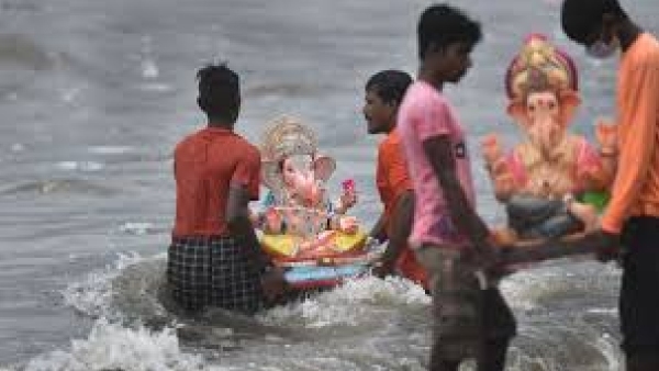 Ganesh visarjan