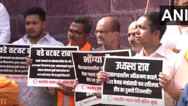 Shivaji Maharaj Statue Collapse Case MVA s Movement on Gateway of India Latest Update