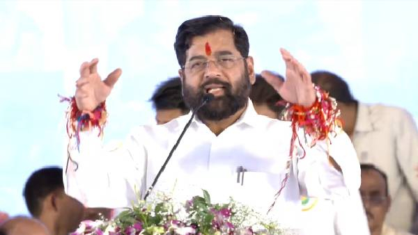 Eknath Shinde on Ladki Bahin Yojana Prasar Prachar Program Dharashiv