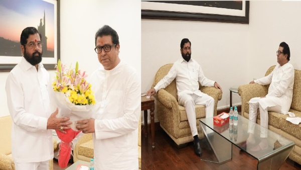 Raj Thackeray meets Eknath Shinde