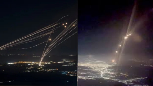 missile attack captures video