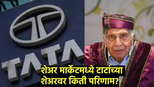 Ratan Tata Death Impacts on shares and stock markcet