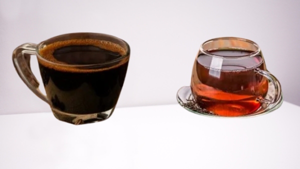 black coffee Vs black tea