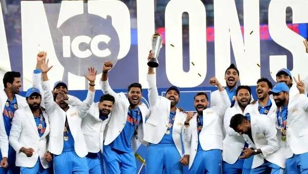 IND Vs Nz Why Champions Trophy winners wear white jackets IND Vs Nz Why Champions Trophy winners wear white jackets