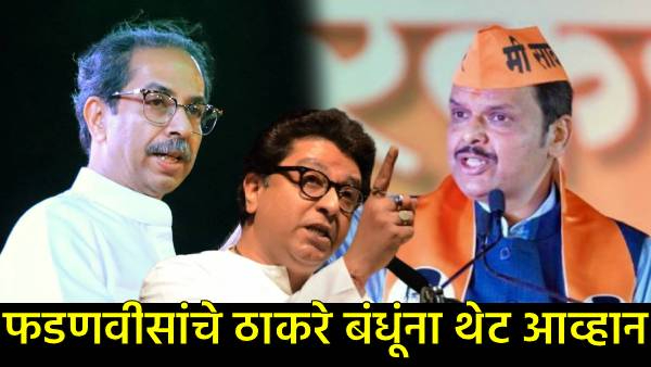 devendra fadnavis attack on uddhav and raj thackeray
