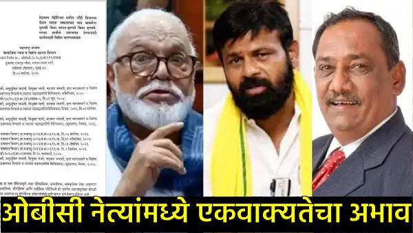 OBC Leaders Divided on Mararha Reservation GR OBC Leaders Divided on Mararha Reservation GR