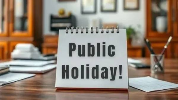 Central Govt Holidays 2026 List