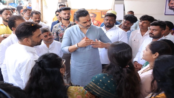 shivsena jantechya dari abhiyan siddhesh kadam foundation mumbai camp