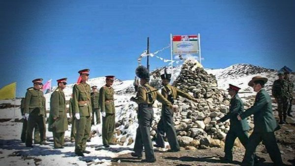 India-China troops India-China troops