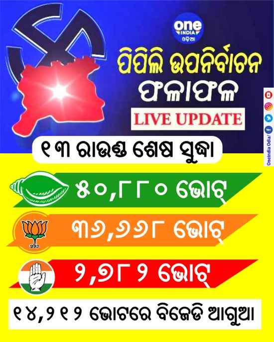 pipili by election result