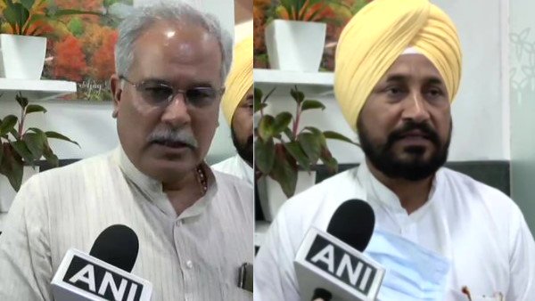 Charanjit Singh Channi- bhupesh baghel Charanjit Singh Channi- bhupesh baghel