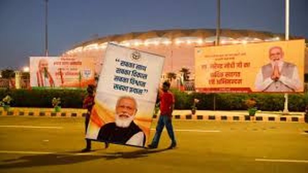 Yogi oath taking Lukhnow