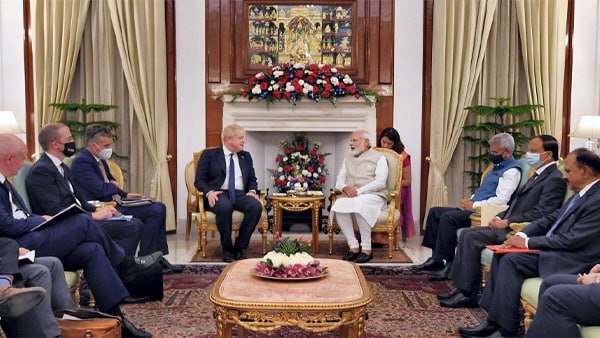 boris johnson- narendra modi