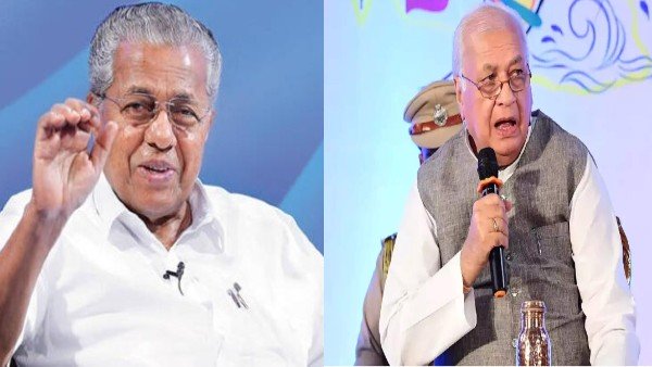 pinarayi vijayan - Arif Mohammad Khan pinarayi vijayan - Arif Mohammad Khan