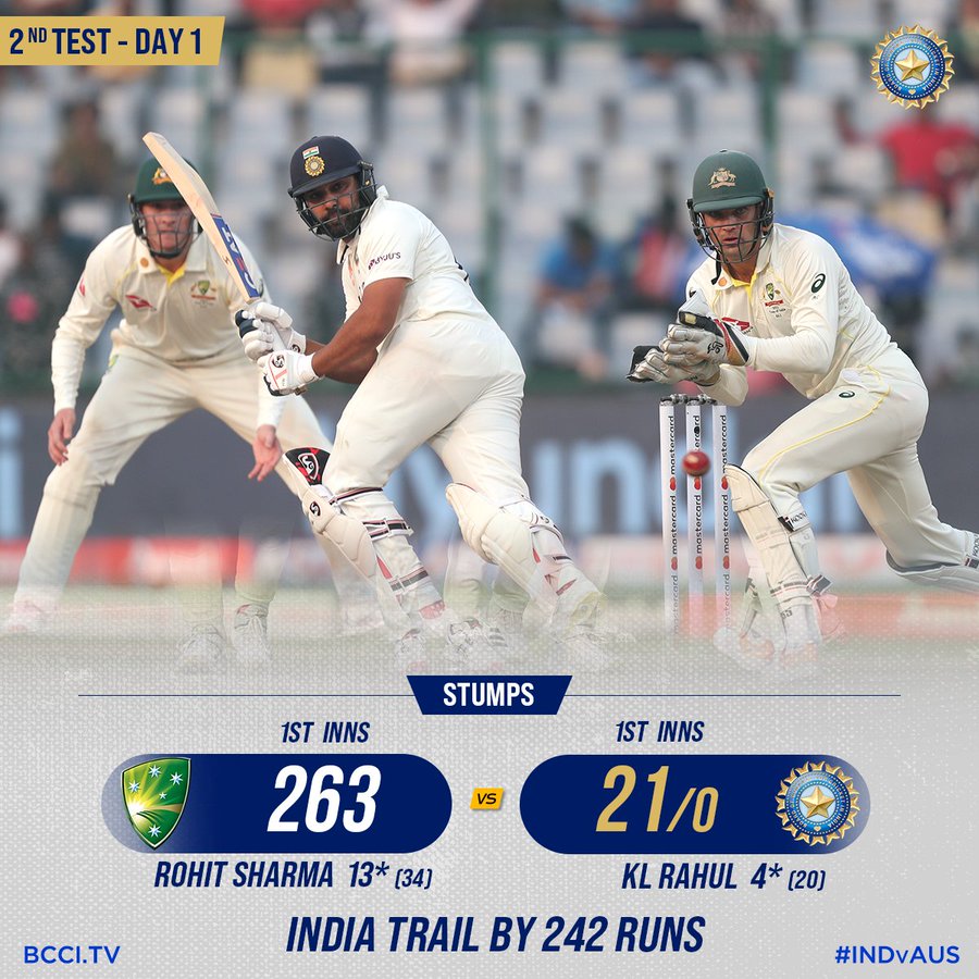 IND vs AUS 2nd Test
