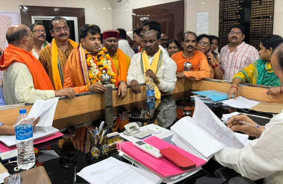 BJP candidate Tankadhar Tripathy