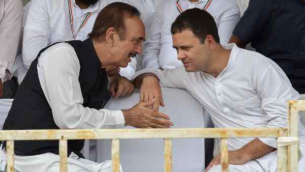 Ghulam nabi azad-rahul Gandhi