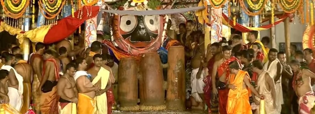 ମହାପ୍ରଭୁ ଶ୍ରୀଜଗନ୍ନାଥଙ୍କ ଅଧର ପଣା ନୀତି ସମ୍ପନ୍ନ