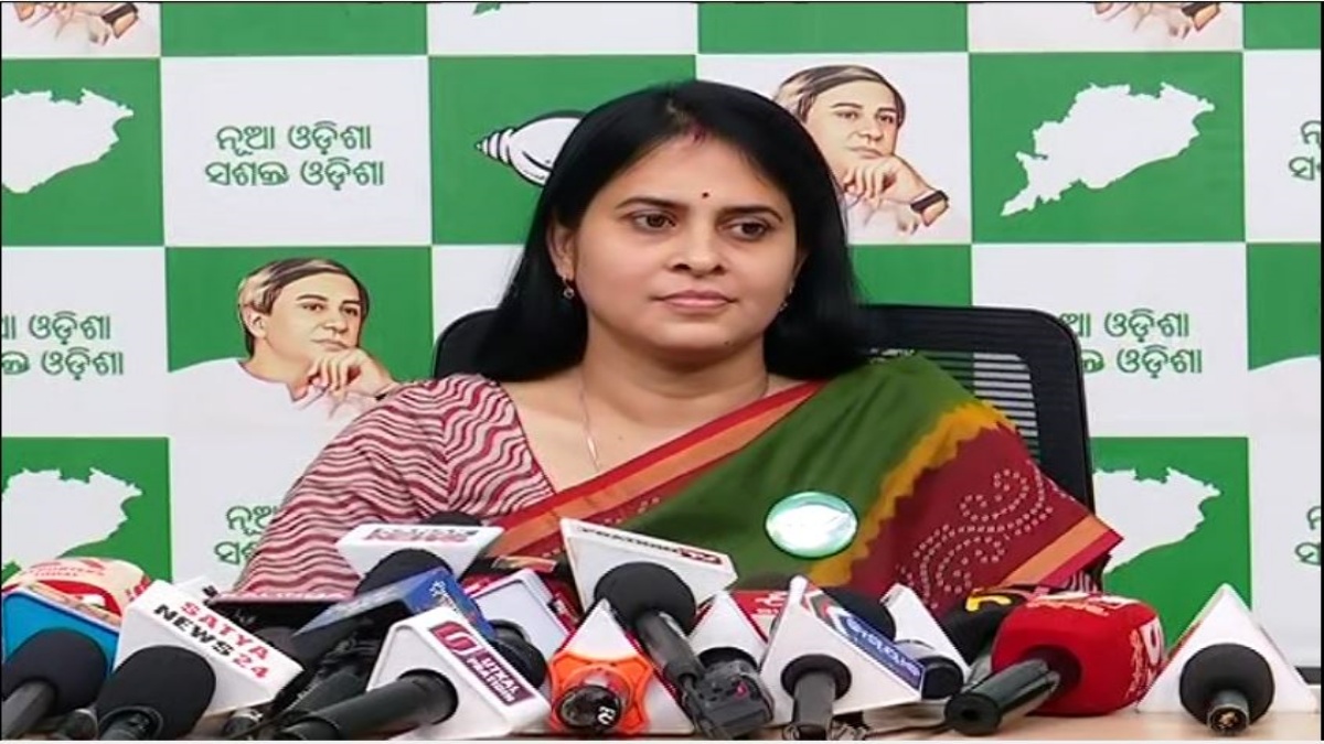 BJD spokesperson Shreemayee Mishra BJD spokesperson Shreemayee Mishra
