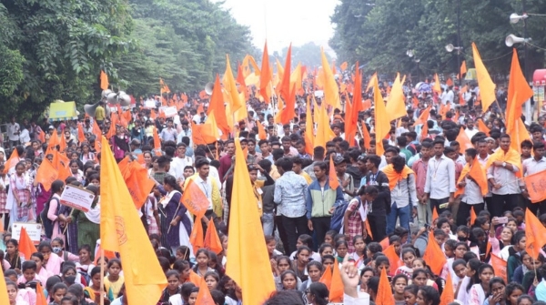 Abvp odisha protest Abvp odisha protest