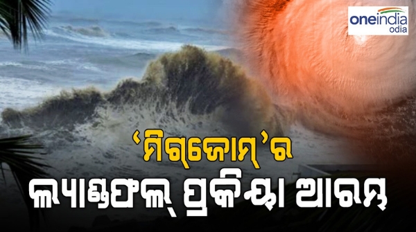 Cyclone Michaung Landfall