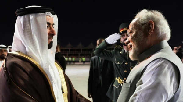 PM Modi arrives in Dubai