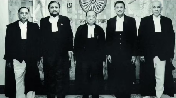 five judges who gave the historic verdict