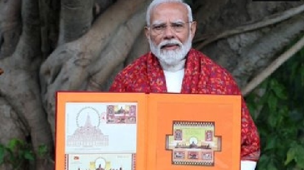modi aunches postage stamps