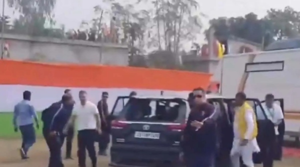 rahul car broke