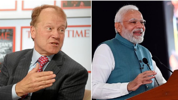 narendra modi & USISPF chairman
