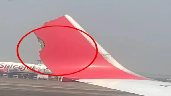 Collision at Kolkata Airport