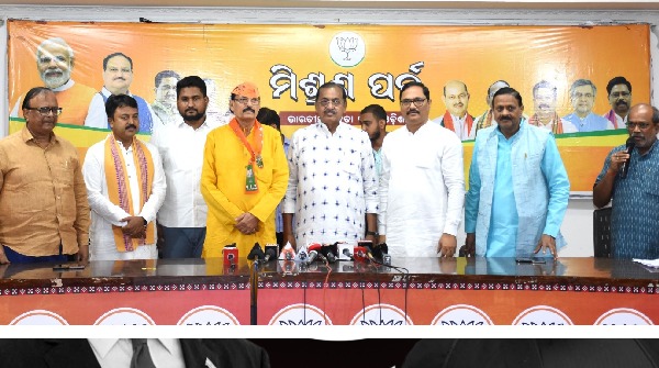 ajay nayak joins bharatiya janata party