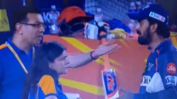 KL Rahul and LSG owner
