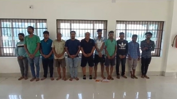 11 arrested