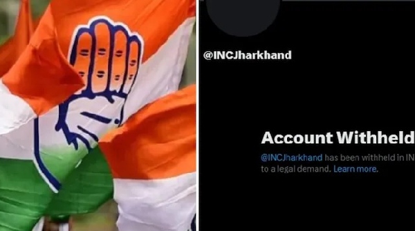 Congress X account withheld