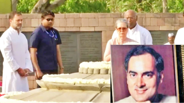 Rajiv Gandhi 33rd Death Anniversary