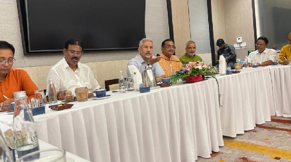 S Jaishankar Addresses Editors Meet