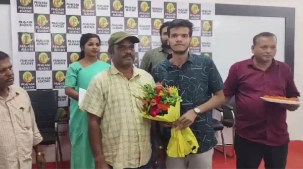 Satyajit Parida becomes Odisha topper in NEET