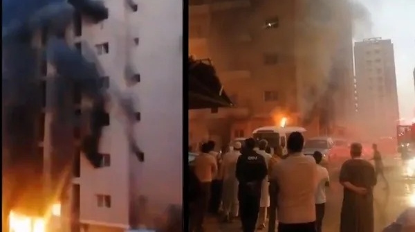 Kuwait fire