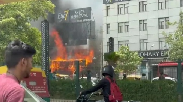 Major fire in delhi