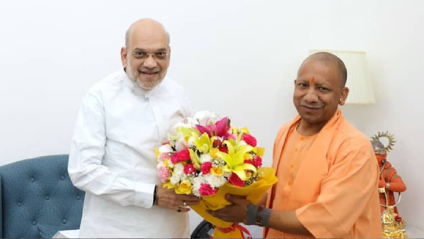 Amit Shah Meets Yogi Adityanath