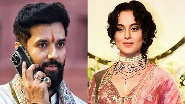 Chirag Paswan and Kangana Ranaut